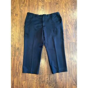 Norm Thompson Navy Blue Starlight Leg Dress Pants, Size 44R